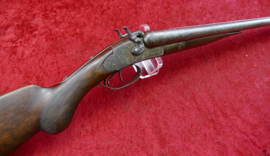 Early LC Smith Baker Patent Dbl Bbl 10 ga