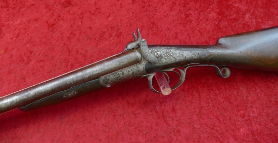Antique 16 ga Pin Fire Underlever