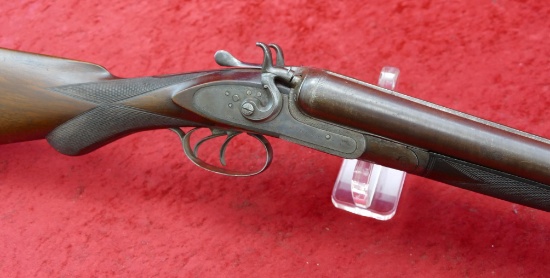 Antique Kirkwood Dbl Bbl 10 ga Shotgun