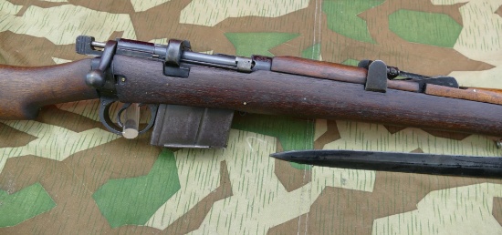 Indian Produced British Enfield Rifle w/Bayonet