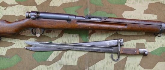 Japanese Type 38 Military Rifle & Bayonet