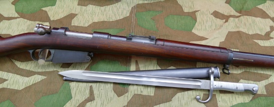 Argentine 1891 Military Mauser & Bayonet