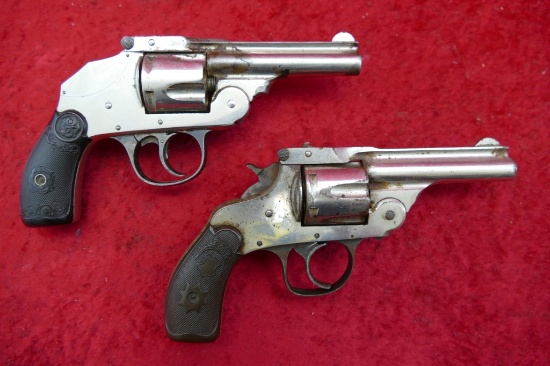 Pair of Antique Top Break Revolvers