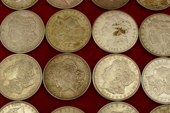 20 1921 Morgan Silver Dollars (E)