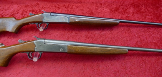 Pair of Stevens 410 Single Shot Shotguns