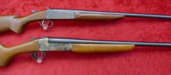 Pair of Single Shot 20 ga Shotguns