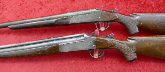 Pair of Tenite Stocked Stevens Shotguns