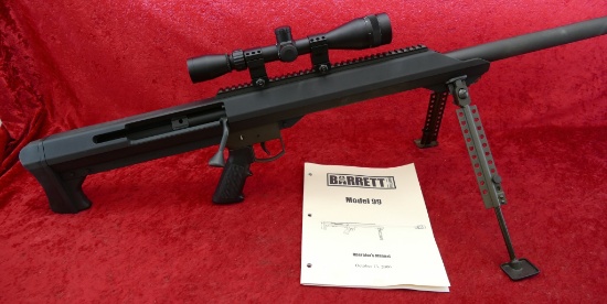 Barrett Model 99 50 BMG Single Shot Rifle