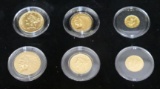 Set of US Gold Coins (RD59)