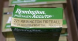 (RM) Lot 220 rds of 221 REM Fireball Ammo