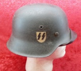 WWII German SS Helmet