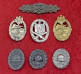 7 WWII Nazi Medals & Badges