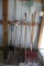Shovels, Manure Fork, FIshing Nets