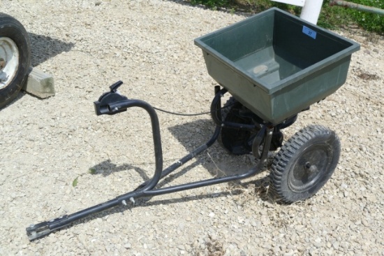 Red Devil Tow Behind Lawn Fertizer