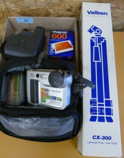 Polaroid & Sony Camera & Accessories