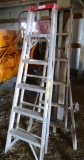 6' Wooden & Aluminum Step Ladders