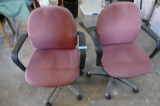 Two Rolling Office Chairs