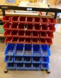 Multibin Shop Organizer & Stand