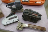 Finish Sander, Skill Jigsaw, Two Staplers