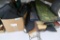 Box & pile of Assorted Pistol Cases