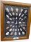 Nice Framed Collection of Sauk Co Arrowheads