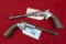 Pair of Antique Tip Up Stevens Pistols