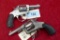 Pair of Antique Dbl Action Revolvers
