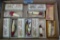 Large Flat of Creek Chub Fish Lures & Boxes