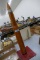 Large Wooden Naval Training Shell w/metal base