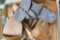 Lot of Military Holsters & Broom Handle Harness