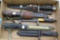 Lot of 5 Cold War Era Bayonets