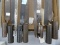 Lot of 9 Early US marked Socket Bayonets
