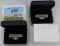 Pair of Harley Sterling 100th Anniv. Odometer Pins