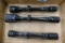 Lot of 3 Burris Rifle Scopes