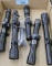 Lot of 5 Leupold, Redfield & Burris Scopes