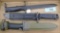 Lot of 3 Bayonets
