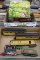2 Flats of Electric Toy Trains & Marx Tin Tunnel