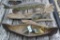 Carved Fish Decor & Small Birch Canoe