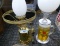 Michelob & Brass Torch Lamp Lot