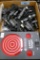 Box of Laser Sights & Target