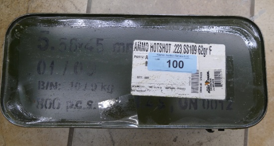 800 rds 223 Ammo in Spam Can
