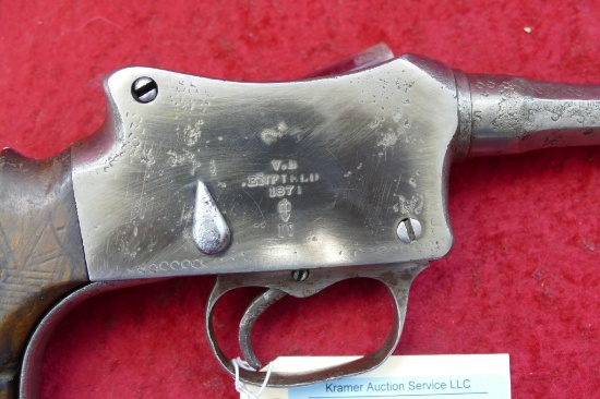 Antique Martini Action 303 cal Handgun