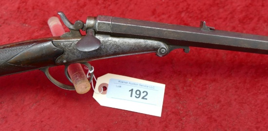 Antique Belgium Pinfire 38 cal Rifle