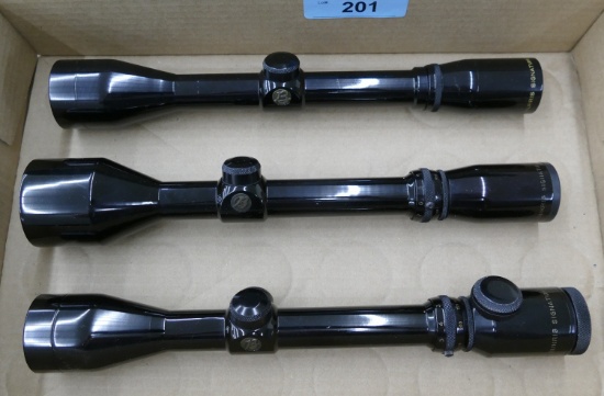 lot of 3 Burris Rifle Scopes
