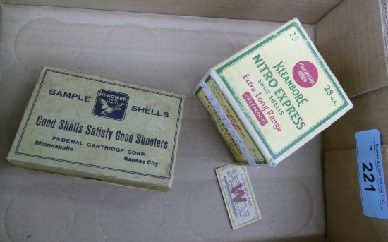 Box Lot of Collectible Ammo