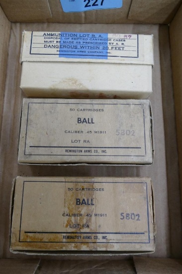 Lot of Vintage 45 ACP & 30 cal Blanks