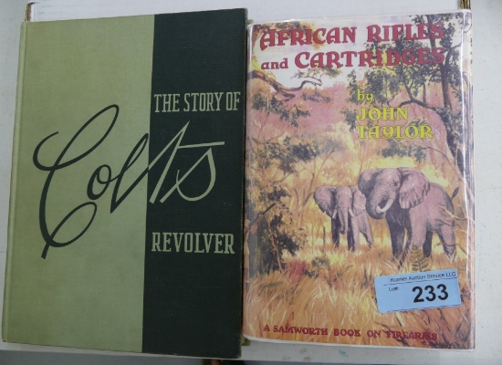 African Rifles & Cartridges & Story of Colt books