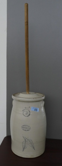 Birchleaf Union Stoneware 5 Gallon Churn