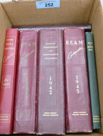 Box of Railway Engineering Books