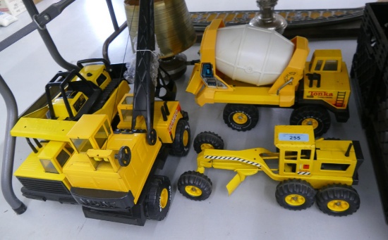 Lot of Tonka & Nylint Construction Toys